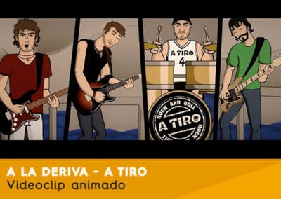 A la deriva videoclip oficial, Grupo A Tiro