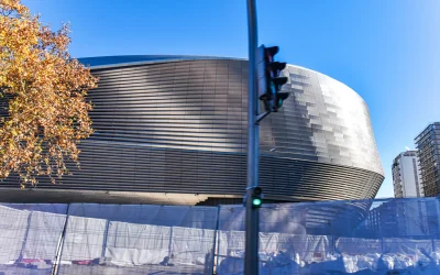 Timelapse del Santiago Bernabéu: la fachada de Aluman en tres cámaras