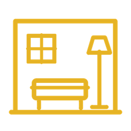 Icono de arquitectura e interiorismo
