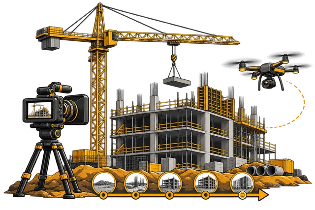 Producción audiovisual creación de vídeos profesionales Madrid 4 Seguimiento de obra