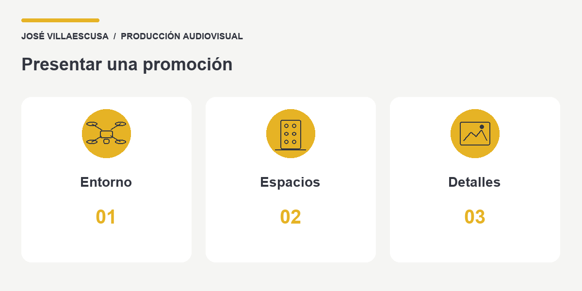 Esquema: Entorno, Espacios, Detalles